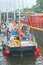 Boats in Muirtown locks