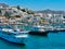 Boats in Naxos Harbour, Greece