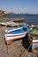 Boats near island in Italy