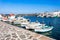 Boats in Paros port