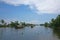 Boats passing on the Keralan Backwaters