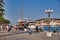 Boats and Pedestrians, Split Harbour, Croatia