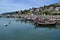 Boats at the piriapolis yachting port