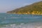 Boats in Ponta dos Ingleses in Praia dos Ingleses beach