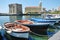 The boats in Port of Acciaroli, Cilento National Park. Salerno.