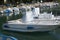 Boats at the quay at the port of Rimini, Italy