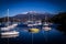 Boats and Reflections in Lindisfarne, Hobart, Tasmania, Australia