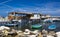 Boats and restaurants at the Marina Piccola, Sorrento