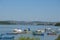 Boats in the river Danube