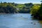 Boats on the River Dart near Dartmouth, Devon