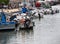 Boats On The River Gilao In Tavira Portugal