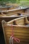 Boats on the river Stour, Dedham Vale, UK