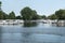 Boats on the River Waveney, Beccles, Suffolk, UK