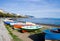 Boats on Salerno Bay