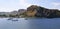 Boats on a sea, Lipari Islands