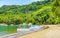 Boats ships Boat Mangrove and Pouso beach Ilha Grande Brazil