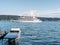 Boats and ships on lake starnberg in bavaria