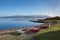 Boats on shore Craignure Isle of Mull Argyll and Bute Scotland uk near ferry port