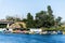 Boats on the shore on Fisherman island