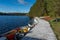 Boats on the Shore of Muskoka Lake