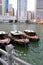 Boats by Singapore River