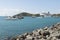 Boats in St. Thomas Island Long Bay