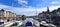 Boats standing in the harbour of Honfleur, Normany, France