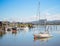 Boats in the Tamar River, Launceston