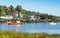 Boats in the Tamar River, Launceston