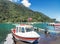 Boats at Todos los Santos Lake - Los Lagos Region, Chile