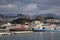 Boats at the tourist pier in Hiroshima