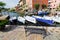 Boats in Town Limone Sul Garda, Lake Garda, Italy