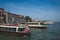 Boats and vaporettos in Venice, Italy