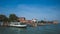 Boats and vaporettos in Venice, Italy