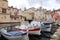 Boats at Ward Island in Martigues, France