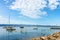 Boats and water polo playground in Omis