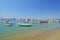 Boats and yachts at Paphos harbor