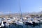 Boats and yachts in Puerto Colon yacht club in Costa Adeje on Tenerife