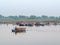 Boats on the Yamuna River