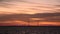 Bob Graham Sunshine Skyway Bridge over the Lower Tampa Bay at sunrise