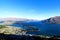 Bob`s peak, lake viewpoint, Newzealand.