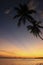 Boca Chica beach at sunset