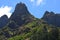 Boca das Torrinhas trek in the central mountains of Madeira island