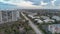 Boca Raton aerial view, Florida coastline