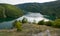 Bocac artificial lake in the canyon of the river Vrbas