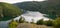 Bocac artificial lake in the canyon of the river Vrbas