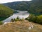 Bocac artificial lake in the canyon of the river Vrbas between the Manjaca and Cemernica mountains in the towns of Banja Luka,