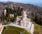 Bodbe Monastery of St. Nino. View from above. Georgia