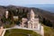 Bodbe Monastery of St. Nino. View from above. Georgia