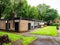 Bodden Lodge bowling club and green disused in Monton Eccles in Manchester